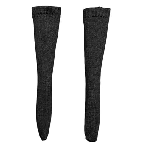 1/6 Skala Figure Socken Fashion Costum Outfit Accessoires für 12 Zoll Actionfiguren Dress Up Doll Model, Schwarz 1/6 Skala Figure Socken Fashion Costum Outfit Accessoires für 12 Zoll Actionfiguren Dress Up Doll Model, Schwarz von Generic