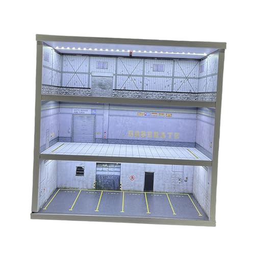 1/64 Maßstab Modell Auto Vitrine Spielzeug Auto Lagerung Box Garage Diorama Schaufenster Organizer, Style B 1/64 Maßstab Modell Auto Vitrine Spielzeug Auto Lagerung Box Garage Diorama Schaufenster Organizer, Style B von Generic