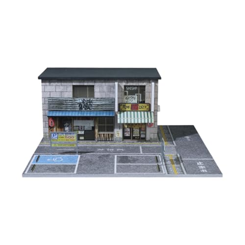 1/64 Szenerie Diorama Parkplatz Ornamente Autododell Anzeige Hintergrund von HuadaXtai