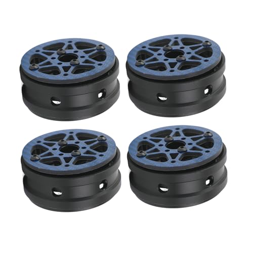1,9 Zoll RC Rad Hub, RC Car Wheel Rim Zuverlässige Einfache Installation 4PCs für 1/10 -Auto (Blue) von Generic
