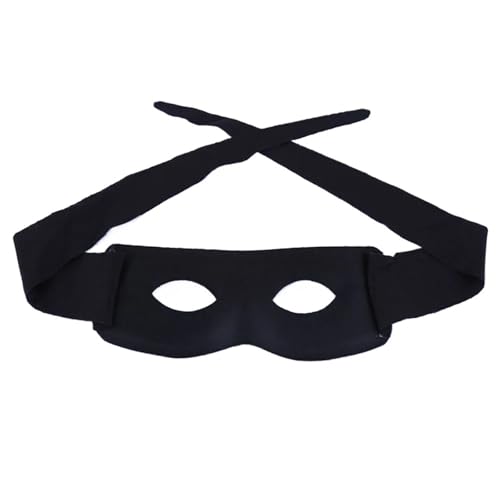1 Pcs Eye Mask Halloween Mask Blindfold Ghost Festival Halloween Props Supplies Performance Prom Cosplay Costume Masks(Black) von Generic