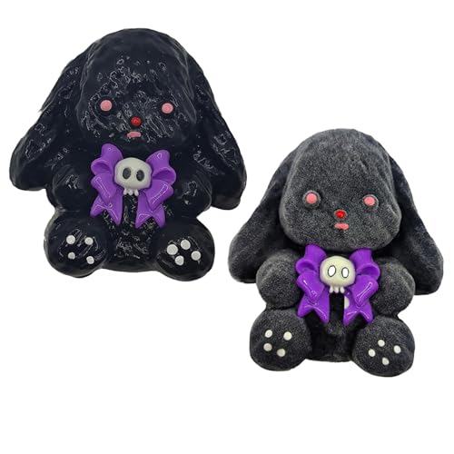1 Stück Halloween-, Tierspielzeug, klebriges Stress- für Halloween, Goodie-Bag-Stuffers-Party. Die Materialstruktur ist zufällig, Stress für Erwachsene, Stress-, Tne648 (Black2, One Size) von Generic