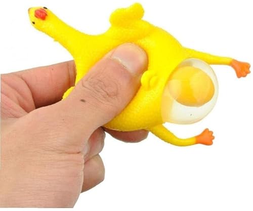 1 Stück Neuheit Halloween Lustige Gadgets Spielzeug Vent Chicken Egg Legehennen Überfüllt Stress Ball Schlüsselbund KinderspielzeugLanglebiges Design 1 Stück Neuheit Halloween Lustige Gadgets Spielzeug Vent Chicken Egg Legehennen Überfüllt Stress Ball Schlüsselbund KinderspielzeugLanglebiges Design von Generic