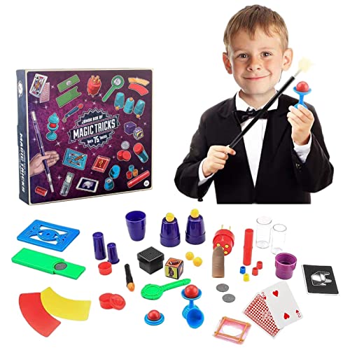 1 Zaubertrick-Set für Kinder, Spektakuläre Requisiten für Zaubertricks Praktisches Zauberset für mit magischem Zaubertrick-Set für Kinder für Geschenke 1 Zaubertrick-Set für Kinder, Spektakuläre Requisiten für Zaubertricks Praktisches Zauberset für mit magischem Zaubertrick-Set für Kinder für Geschenke von Generic