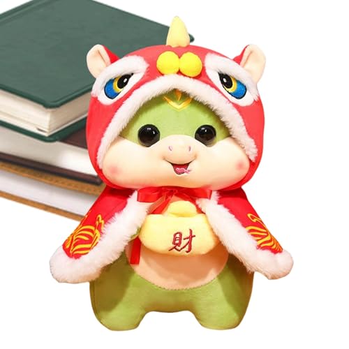 1 x chinesische Plüschschlange – chinesische Plüsch-Schlange, 20 cm (7,87 Zoll), Plüschtier aus dem Jahr der Schlange, Plüschschlange von Generic