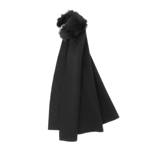 1:12 Maßstab Action Figur Kleidung Miniatur Kleidung Puppenkleidung Dress up für 6 Zoll, Schwarz von Generic