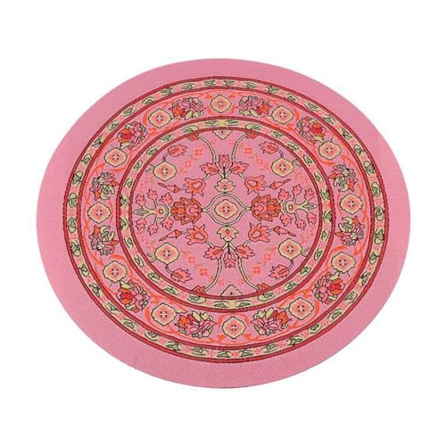 Generic 1:12 Puppenhaus-Teppich, Miniatur-Bodenmatte aus Fadenmaterial, Rosa, Traditionell Generic 1:12 Puppenhaus-Teppich, Miniatur-Bodenmatte aus Fadenmaterial, Rosa, Traditionell von Generic