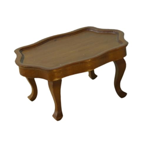 1:12 Skala Holzpuppenhaus Tisch Dollhouse Schreibtischmodell für Wohnzimmer Heim 1:12 Skala Holzpuppenhaus Tisch Dollhouse Schreibtischmodell für Wohnzimmer Heim von Generic