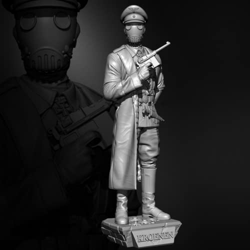 1:24 Resin-Miniaturmodell eines Science-Fiction-Agenten-Kriegers, Resin-Modellbausatz (unmontiert und unbemalt) // R3EW-9 von Generic