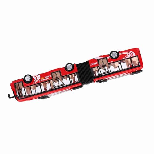 1:48 Skala Bus Bus, Schulspielzeug, Spielzeug und Kinderspielzeug für für Junge (Rot) von Generic