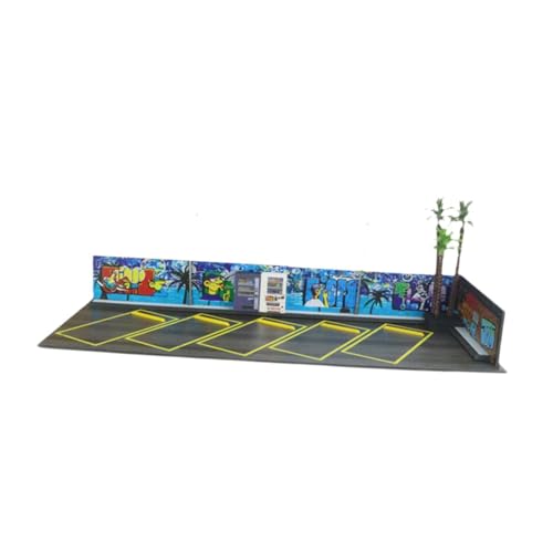 1:64 Parkplatz für Parkplatz Display Hülle für Leichtmetall Auto Modellspielzeug für Leichtmetallwagen 1:64 Parkplatz für Parkplatz Display Hülle für Leichtmetall Auto Modellspielzeug für Leichtmetallwagen von HuadaXtai