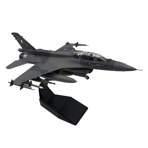 1:72 F16 Diecast Fighter Model Stimulated Airplane Collection Modell Retro-Flugzeugmodell von Generic