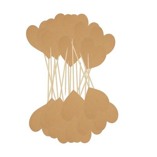 100 Stück Cupcake Topper, Cupcake Picker, perfekt für Geburtstage, Hochzeiten und Partys von Generic