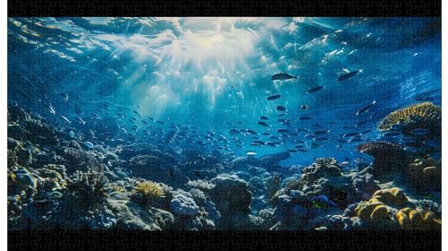 1000 Teile Holzpuzzle, Die Sonne scheint in die Tiefsee (B ; 1000 Piece) von Generic