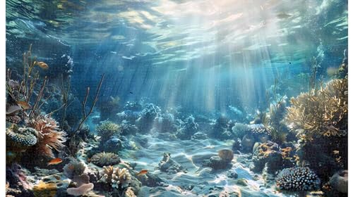 1000 Teile Holzpuzzle für Erwachsene, Staghorn Coral Forest (A ; 1000 Piece) von Generic