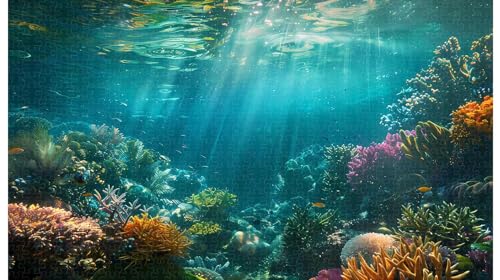 1000 Teile Holzpuzzle für Erwachsene, Staghorn Coral Forest (C ; 1000 Piece) von Generic