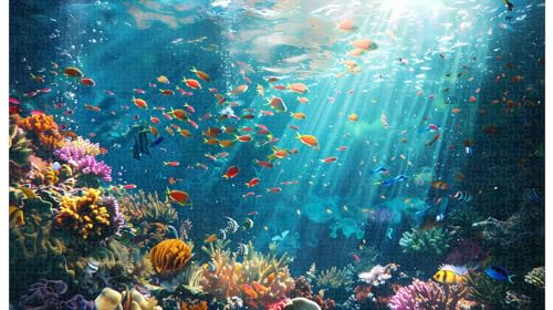 1000-teiliges Ozeanpuzzle, Liquid Sunlight Coral Workshop (B ; 1000 Piece) von Generic