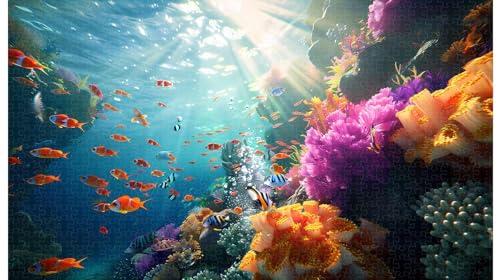 1000-teiliges Ozeanpuzzle, Liquid Sunlight Coral Workshop (C ; 1000 Piece) von Generic