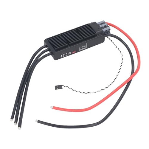 150A ESC 5-12S, RC Drohne Bürstenloser Elektronischer Geschwindigkeit Regler Leichte Linearität Zur Steuerung der Geschwindigkeit für Fest Flügel Flugzeuge und Hubschrauber von Generic