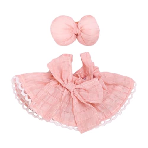 15cm Puppenkleid,Süße Puppenkleidung,DIY Puppenspielzeug,Kostüm,stylisch,Puppenkleid,Puppenkleidung zum Geburtstag,kleine Mädchen,Kinder, ROSA 15cm Puppenkleid,Süße Puppenkleidung,DIY Puppenspielzeug,Kostüm,stylisch,Puppenkleid,Puppenkleidung zum Geburtstag,kleine Mädchen,Kinder, ROSA von Generic
