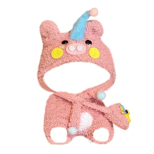 17 cm Frosch- -Puppenkleidung, weiches Stoff-Outfit für Kinder ab 3 Jahren, Indoor-Spiel- Ankleidekostüm, Zubehör für Kuscheltiere Tne694 (B, 17cm) von Generic