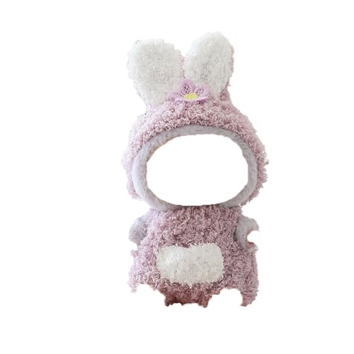 17 cm Puppenkleidung (ohne Puppe) Puppenkleidung Zubehör mit Hut + Kopfbedeckung + Kleid Puppenkleidungsset passend für Puppen modische Accessoires für Sammler Tne644 (Purple, 17cm) von Generic