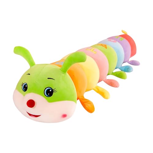 1Pc Form Werfen Kissen Niedliche Cartoon Puppe Für Home Unten Vzm431 (Green, 70x15cm) von Generic
