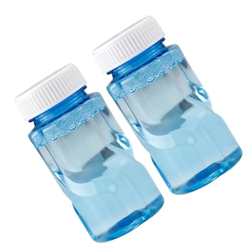 2 Nachfüllpackungen für Seifenblasen-Lösungen | Seifenblasen-Lösungen für Hersteller von Seifenblasenpistolen, Spielzeug Blasters, zufällige Farben, 50 g pro Flasche Nachfüllflüssigkeit mit 2 Nachfüllpackungen für Seifenblasen-Lösungen | Seifenblasen-Lösungen für Hersteller von Seifenblasenpistolen, Spielzeug Blasters, zufällige Farben, 50 g pro Flasche Nachfüllflüssigkeit mit von Generic