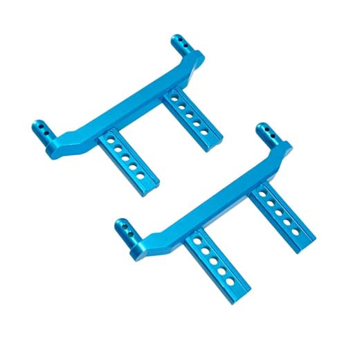 2 Stück 1:16 RC Karosseriepfostenhalterungen RC Shell Säulenersatz für Hochleistungs RC Karosseriepfosten Upgrade Teil für 16103 Modellfahrzeuge, Blau von Generic