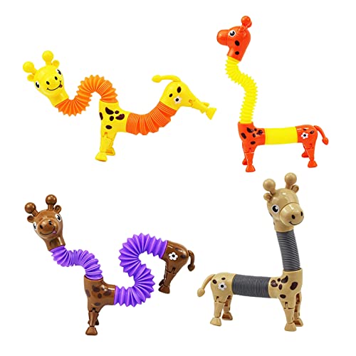 # 2 Stück Frühling Hundespielzeug Feinmotorik Kleinkind Spielzeug Sensorisches Stretchschlauch Spielzeug Neues Stress Fidgets Spielzeug für Erwachsene und Kinder (C, One Size) von Generic