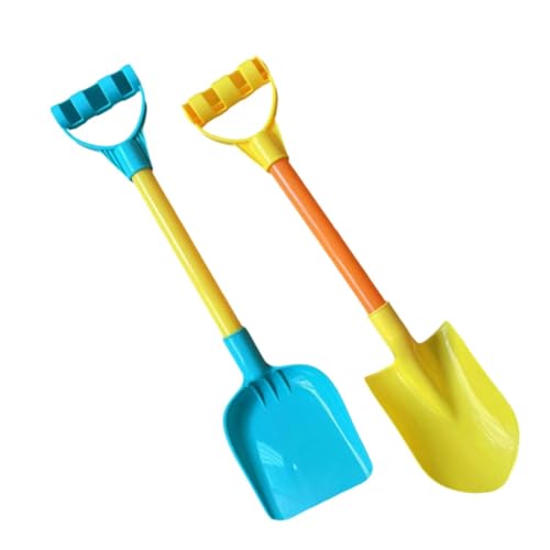 2 Stücke Sandkasten Spielzeug für Kinder Kleinkinder Strandschaufeln Sandkasten Gartenspielzeug Spielstabil Sandspielzeug Gelb und Blaue Schaufeln 38cm 2 Stücke Sandkasten Spielzeug für Kinder Kleinkinder Strandschaufeln Sandkasten Gartenspielzeug Spielstabil Sandspielzeug Gelb und Blaue Schaufeln 38cm von Luwecf