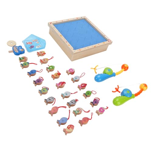 2 in 1 Hölzerne Speicherspiel -Spiel -Fischerei -Memory Match -Spiel für 3+, Farbform Matching Toy mit Bildungsmerkmalen 2 in 1 Hölzerne Speicherspiel -Spiel -Fischerei -Memory Match -Spiel für 3+, Farbform Matching Toy mit Bildungsmerkmalen von Generic