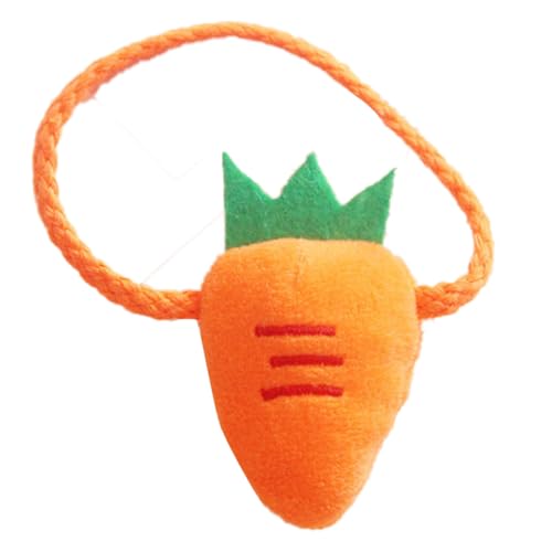 20 cm Puppenzubehör-Set, 2 entzückende Obst- Gemüse-Minitaschen für Puppen (Karotten- Ananas-Design), weich für 8 große Stofftiere BgP531 (A, 7x5x2cm) von Generic