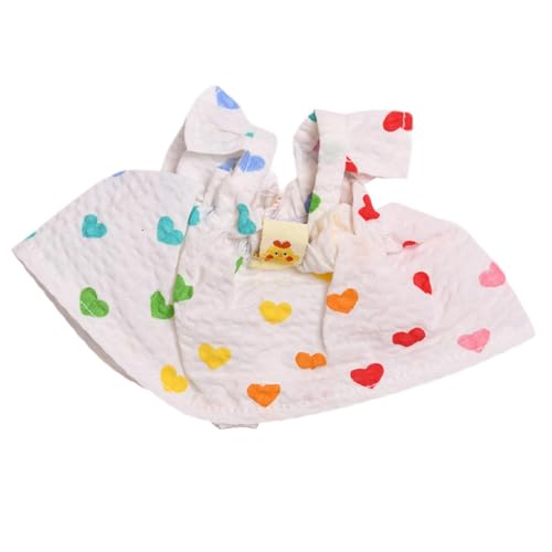 20cm Plüsch Puppe Kleidung Liebe Herz Puppe Kleid Gefüllte Ente Kleidung Puppe Kleidung Set, Küken von Generic