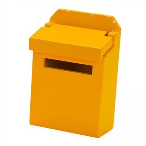 2X 1/12 Puppenhaus Mailbox Modell Miniatur Mail Box Szene Mini Holz Briefkasten 2X 1/12 Puppenhaus Mailbox Modell Miniatur Mail Box Szene Mini Holz Briefkasten von Generic