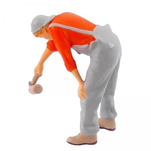 2X 1/87 Miniatur People Modellfiguren, DIY Projekte Maler Orange Grey 2X 1/87 Miniatur People Modellfiguren, DIY Projekte Maler Orange Grey von Generic
