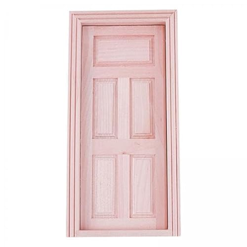 2X 1:12 Dollhouse Miniatur Holztürmöbel Set Außentürmodell von Generic