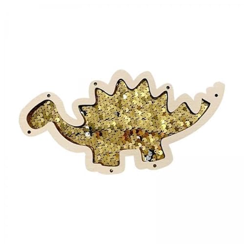 2X Bunte Holzspielzeuge für Kinder Lernspaß für Die Kleinen; Dinosaurier Gold 2X Bunte Holzspielzeuge für Kinder Lernspaß für Die Kleinen; Dinosaurier Gold von Generic