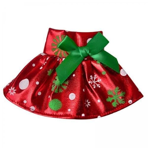 2X Fashion 1/12 Weihnachtspuppenrock Girl Geschenke für Neujahrszubehörkleidungsstücke 2X Fashion 1/12 Weihnachtspuppenrock Girl Geschenke für Neujahrszubehörkleidungsstücke von Generic