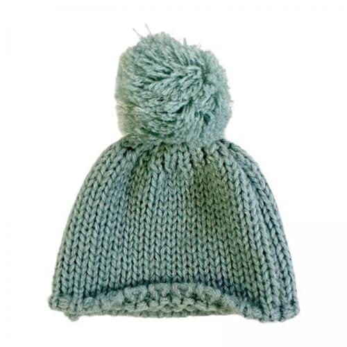 2X Plüschpuppenmütze für 15 cm Große Puppen, Puppenzubehör, Kopfbedeckung. Verkleiden Sie Ihre Eigenen Puppen. Weiche Puppenstrickmütze. Kuscheltiermü von Generic