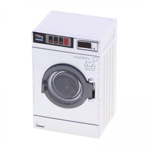 2X Puppenhaus Waschmaschine Maßstab 1/12 Szene Requisiten Möbel Set Waschmaschine 2X Puppenhaus Waschmaschine Maßstab 1/12 Szene Requisiten Möbel Set Waschmaschine von Generic