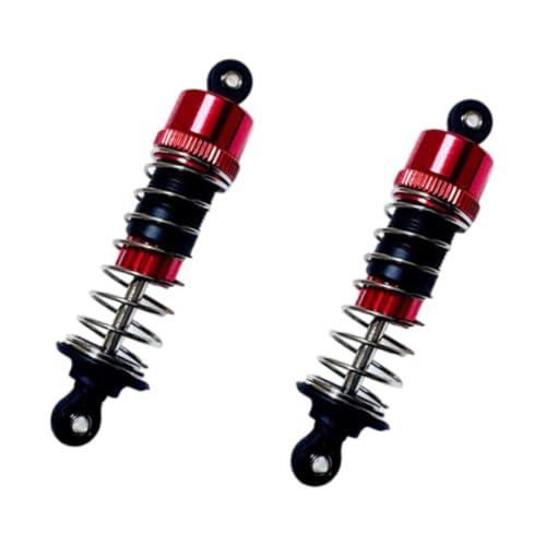 2pcs Rc Auto Front Dront Drampförer Ersatzmetall RC Teile RC Zubehör für 16207 16208 1/16 RC Auto Modification Skala Skala von Generic