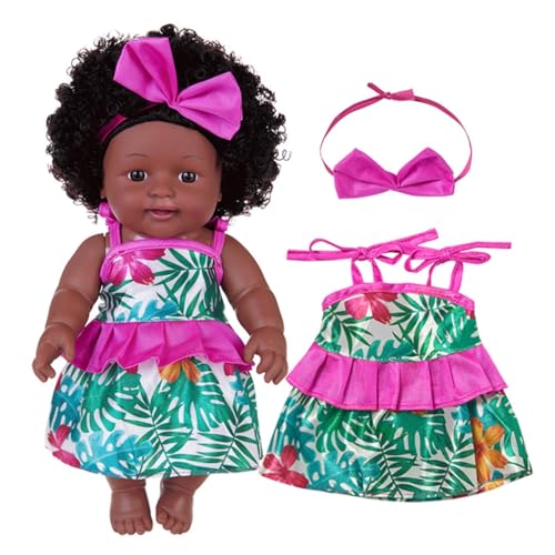 30,5 cm schwarzes Leben wie Reborns Spielzeug Mädchen afrikanisch mit Kleid Rollenspiel Spielzeug Kinder Geburtstag 30,5 cm schwarzes Leben wie Reborns Spielzeug Mädchen afrikanisch mit Kleid Rollenspiel Spielzeug Kinder Geburtstag von Generic
