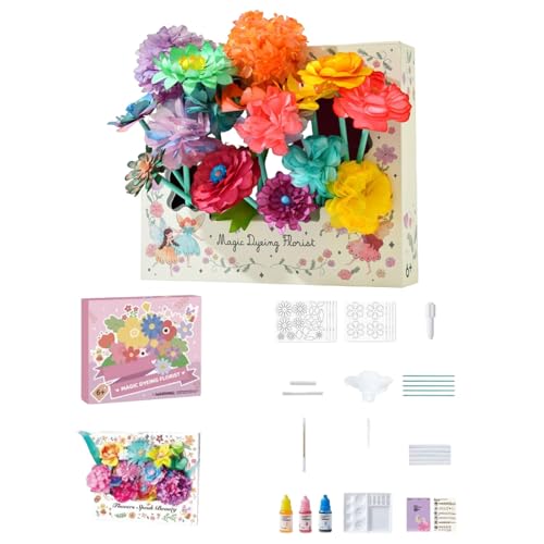 30 ml Magisches Blütenblatt-Blumenset Magisches Blütenblatt-Blumenkunstset FA Ntasy Art Magische Blumen Mehr als EIN Dutzend Blumenarten Kostenlose Farbauswahl Tne482 (Orange, 30x26x6cm) von Generic