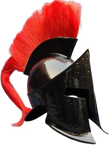 300 Movie Spartaner-Helm mit Ständer, mittelalterlicher Ritterkönig, Leonidas, Römerhelm, Geschenkartikel 300 Movie Spartaner-Helm mit Ständer, mittelalterlicher Ritterkönig, Leonidas, Römerhelm, Geschenkartikel von Generic