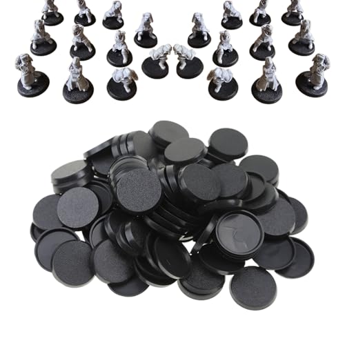 32 mm Sockel | 20 x Grundlagen für Miniatur-Brettspiel – strapazierfähiges Spielzubehör für den Bau von Dekoren und Szenen 32 mm Sockel | 20 x Grundlagen für Miniatur-Brettspiel – strapazierfähiges Spielzubehör für den Bau von Dekoren und Szenen von Generic