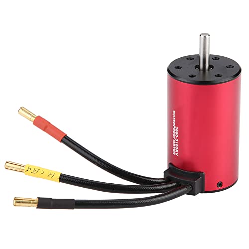 3660 RC Bürstenloser Motor, wasserdichte Hohe Drehmomente RC -Motor mit CNC -Aluminium -Wärme für 1/10 1/8 RC -Auto (4200KV) von Generic