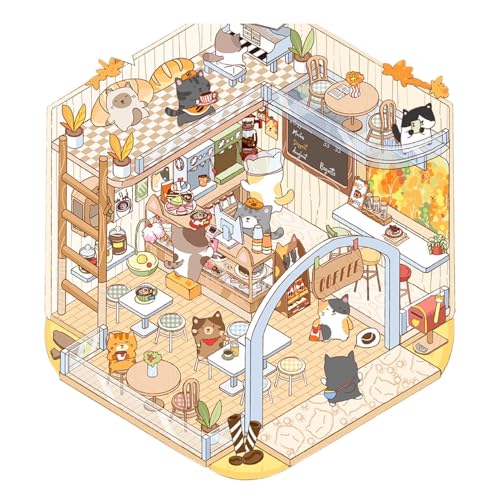 3D Aufkleber Szene | 3D Cartoon Animal Sticker - Creative Handcraft Room -Aufkleber, Kinderzimmer Aufkleber Szenen für Erwachsene Kinder Cartoon Landschaftsbau Aufkleber Nette Miniatur Welt 3d 3D Aufkleber Szene | 3D Cartoon Animal Sticker - Creative Handcraft Room -Aufkleber, Kinderzimmer Aufkleber Szenen für Erwachsene Kinder Cartoon Landschaftsbau Aufkleber Nette Miniatur Welt 3d von Generic