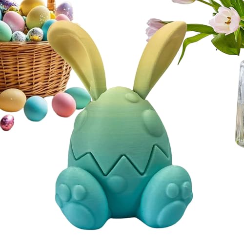 3D Bedruckte Osterhasen Eier, Osterhasen -Figuren - Festival Figur Bunny Toy - 3D -Drucktiere ation für Garten Heimtisch Esszimmer Mantel 3D Bedruckte Osterhasen Eier, Osterhasen -Figuren - Festival Figur Bunny Toy - 3D -Drucktiere ation für Garten Heimtisch Esszimmer Mantel von Generic
