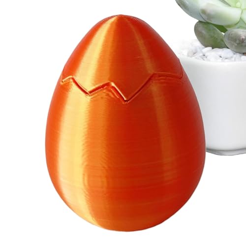 3D Eier zum Befüllen, Leere Ostereier - Bunte Ostereier mit springendem Boden - Sammelfigur Urlaubsparty-Zubehör, -Dekoration Bürospielzeug von Generic